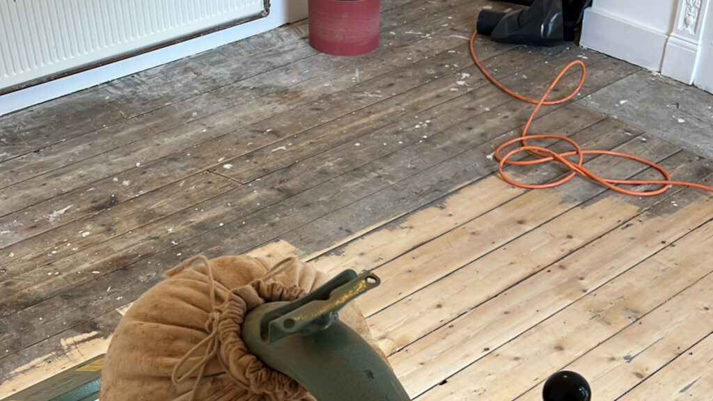 Floorboard restoration by Mark Antony & Sons Ltd